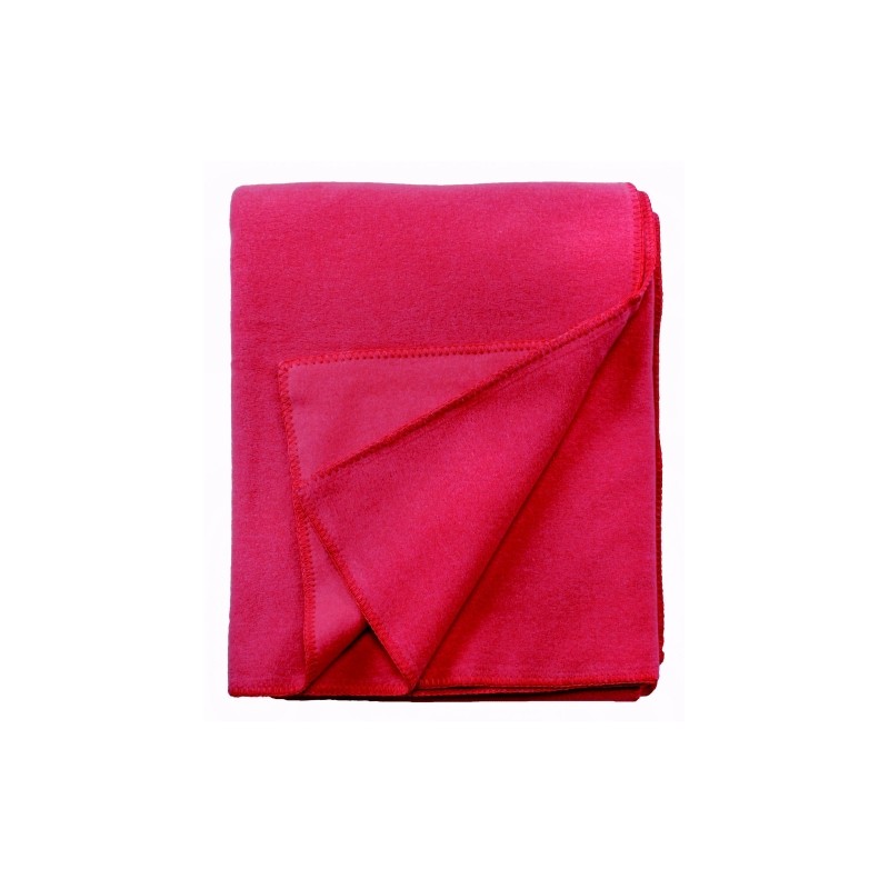 Fleece Decke Tony 160x200 cm rot