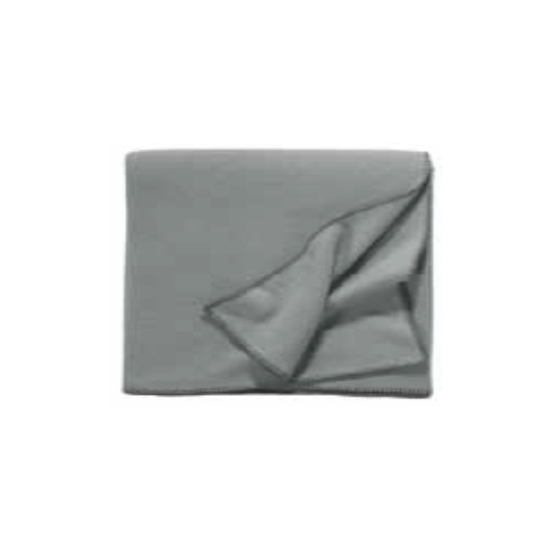 Fleece Decke Tony 160x200 cm silver